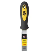 Poly 25mm Paint Scraper Stainless Steel Blade Full Length Blade Soft Grip Handle