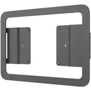 Heckler Design Mounting Adapter for iPad - Black Gray - 100 x 100 - VESA Mount Compatible - Steel