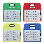 Transparent Write And Wipe Drawing Board Dry Erases Pockets Whiteboard Reusable