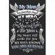 My mom my guardian angel my hero my mind still talks to you my heart still looks for: Daily planner journal for mother/stepmother, Paperback Book With