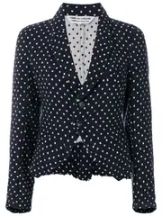 [COMME des GARCONS COMME des GARCONS] 兩粒扣圓點夾克