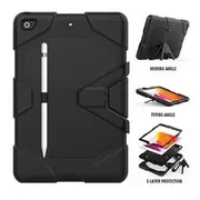 GENERIC Universal Rugged Case for Samsung Galaxy Tab A7 - Black