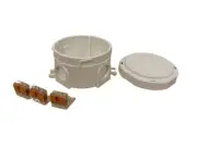 White Junction Box, IP66, Weatherproof & Halogen Free, Brand NEW!