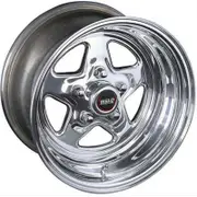 Weld Racing ProStar 15" x 15" Wheel Polished Finish 5 x 4.5" Bolt Circle with 7.5" Backspace