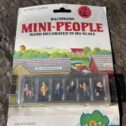 Vintage Bachmann Ho Scale Mini People Sitting Figures #42331 BNIB New