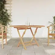 Folding Table 47.2"x29.5" Wood Teak-2618