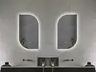 450x800mm Motion Sensor Switch Narrow Frameless Backlit Led Mirror Vanity Mirror