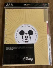 Happy Planner Disney Undated Teacher Extension Pack, 388 Pieces, NEW (240)