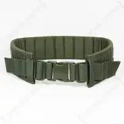 Olive Green MOLLE Modular Belt - Tactical Padded Airsoft Army Military Webbing