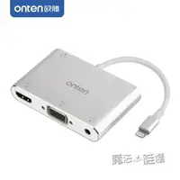 在飛比找樂天市場購物網優惠-手機ipad連接轉顯示器iphone轉hdmi/vga電視l