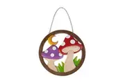 MDI Hanging Wall Mushrooms Home Decor Front Door Ornament Display