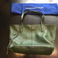 在飛比找蝦皮購物優惠-Rebecca Minkoff Unlined Tote深綠