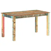 Dining Table Solid Reclaimed Wood 140x70x76 cm vidaXL