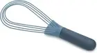 Joseph Joseph Twist Whisk – 2-in-1 Flat & Balloon Whisk (Silicone, Blue) -AU