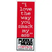 Puddle of Mudd - Control Promotional Vintage Daybill Poster Unframed