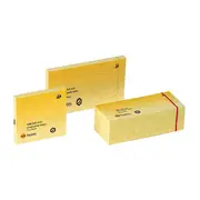 Marbig Notes 75X75Mm Yellow Pack Of 12
