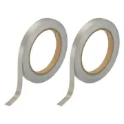 Faraday Tape 0.39"x65.62 Feet Conductive Cloth Fabric Adhesive Tape 2Pcs