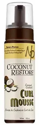 Nature's Protein Coconut Restore Coconut Cocktail Curl Mousse, 7.5 oz