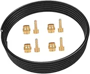 Aymzbd Hydraulic Bicycle Brake Hose Kit, Portable Repair Tool, Lightweight Mountain Bike Accessories, Connector Insert, Brake Oil Hose