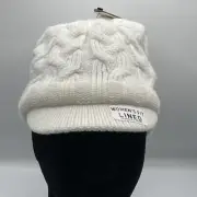 Adidas Women's White Crystal Brimmer White Hat OSFA New