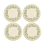 Lenox Holiday Dinnerware Dinner Plates, Set of 4