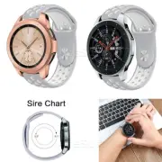 Silicone Sport Bracelet Wristband Watch Band Strap For Samsung Galaxy Watch 46mm
