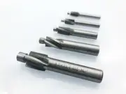 5pc 4 Flute Countersink HSS-AL End Mill Cutter Pilot Slot Drill Bits Tool M3-M8