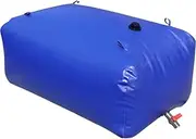 1000L/264gal Gallon Water Bladder Storage Containers with Valve Collapsible Portable Water Tank Large Capacity Soft Water Bag, for Camping RV, Drought Resistance, Fire Prevention, Emergency Water