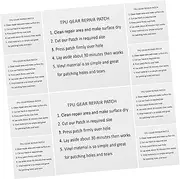 BESPORTBLE 3sets Self-Adhesive TPU Repair Patch Tent Repair Tape Easy to Apply Inflatable Toy Patch for Boys and Girls 10pcs*3