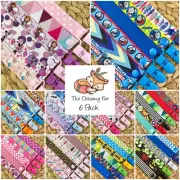 6 Pack Clearance Dummy Clip - Pacifier Chain - Soother Holder - Dummie Strap
