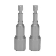 2Pcs Driver Set,Slot Nuts Drill Bit Socket Wrenches Tools Set,1/4inch5719