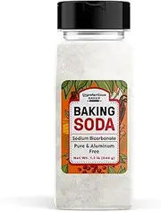 Unpretentious Baking Soda, 2 Cups, Natural Leavening Agent, Convenient Dual-Purpose Shaker Lid