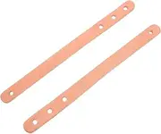 Toddmomy 2Pcs Billiard Ball Track Strap Durable Cow Leather PU Slide Track Belts Convenient Accessory for Snooker and Pool Tables Easy Setup and Disassembly Versatile Design for Various