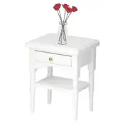 Bedside Mini Wooden Bedroom Table With 1 Drawer