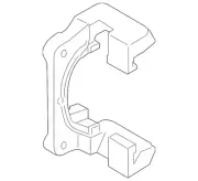 Genuine BMW Caliper Mount 34-11-6-864-186 (for: BMW)
