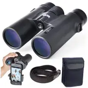 10x42 Roof Prism Binoculars for Adults, HD Professional Binoculars for Bird