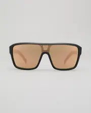 [Dragon Alliance] Dragon Alliance Men's Remix Sunglasses in Matte Black/Rose Gold One Size Matte Black/Rose Gold