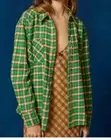 BDG Urban Outfitters Brixton Flannel Button-Down Shirt Size Medium NWT