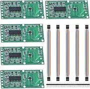 Youmile Microwave Radar Module RCWL-0516, 5PACK, 4-28V, 5-7m Detection, Special Signal Processing Control Chip RCWL-9196, for Arduino with Dupont Cable, 40Pin Header