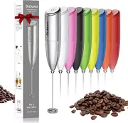 Handheld Electric Milk Frother Mini Foam Maker for Coffee, Lattes, Hot Chocolate