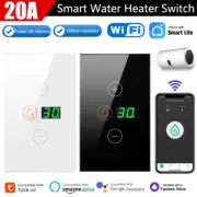 TUYA APP Smart Wifi Boiler Switch Water Heater Touch Switch EU/US 20A for Alexa