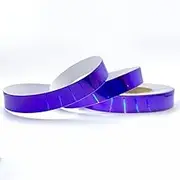 Premium Hoop Maker's Tape - Extra Long Roll 45m x 2.5cm Hula Hoop Tape - Paper Backed Tape - Decorative Craft Tape - Made in USA - Sticky Tape (Holographic Amethyst)