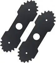 9 inch 638006008 Edger Blade with Teeth Compatible with Ryobi Edger - Replaces 638006007 Fits RY13050 RY13050A RY15518 RY40030 Edger
