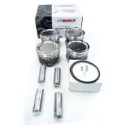 Wiseco Tru Pistons 85.5mm Bore 9.0:1 Comp for Mitsubishi 4G63 EVO 8 9 7 Bolt DSM (for: Mitsubishi)
