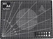 2Pcs Self Healing Cutting Mat Double Sided Non Slip Durable Craft Board for DIY Projects Sewing and Arts Crafts for Students Black