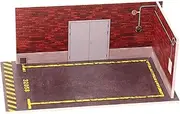 Toy Car Parking Scene | Diecast Car Parking Lot | Car Enthusiast Model Accessories | PVC Toy Car Display | Automobile Model Display Realistic Parking Lot Design for Living Room