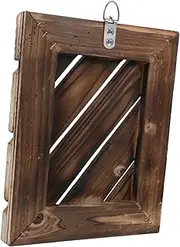 Rustic Wood Wall Planter for Indoor Living Decor Staghorn Fern Mounting Board Lightweight and Durable Home Wall Decor Easy Installation for Climbing Plants