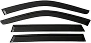 Window Visor Fit for BMW X5 F15 E53 E70 Side Window Wind Deflectors Visors Rain Guard Door Visor Vent Shades Dark Black Ventvisor (Color : for X5 F15 2013-2018)