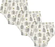 [Caihoyu] Little Girls Potty Training Underwear Pants Absorb Water Nighttime Training Pants Potty Training Underwear Briefs for