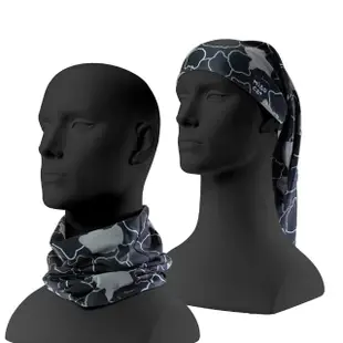 【Bone 蹦克】UV 魔術頭巾 Neck Gaiter - 喵喵貓(運動周邊 單車周邊 運動頭巾 吸汗 防曬)